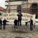 Профсоюзы в Хорватии протестуют против нового закона о труде